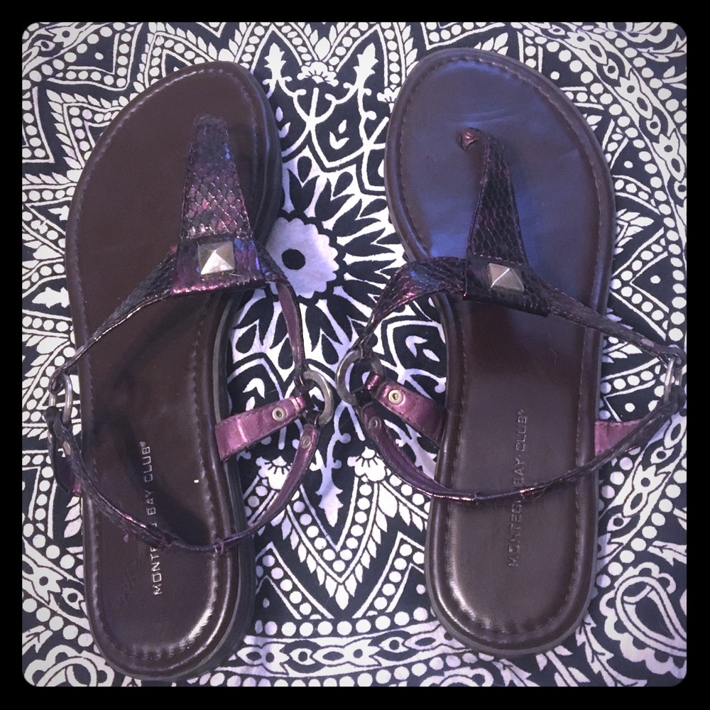 Size 8 purple sandal